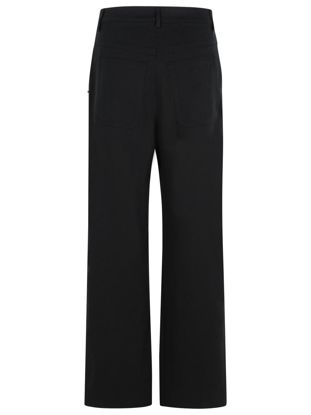 Sportmax Era' Black Cotton Pants Women
