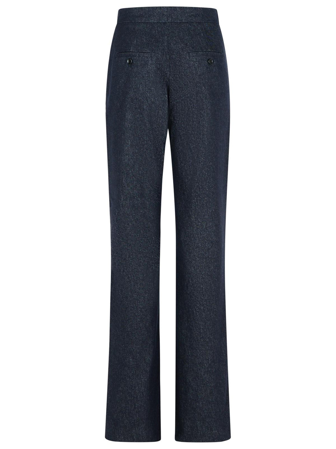 Max Mara 'Galizia' Blue Cotton Pants Women