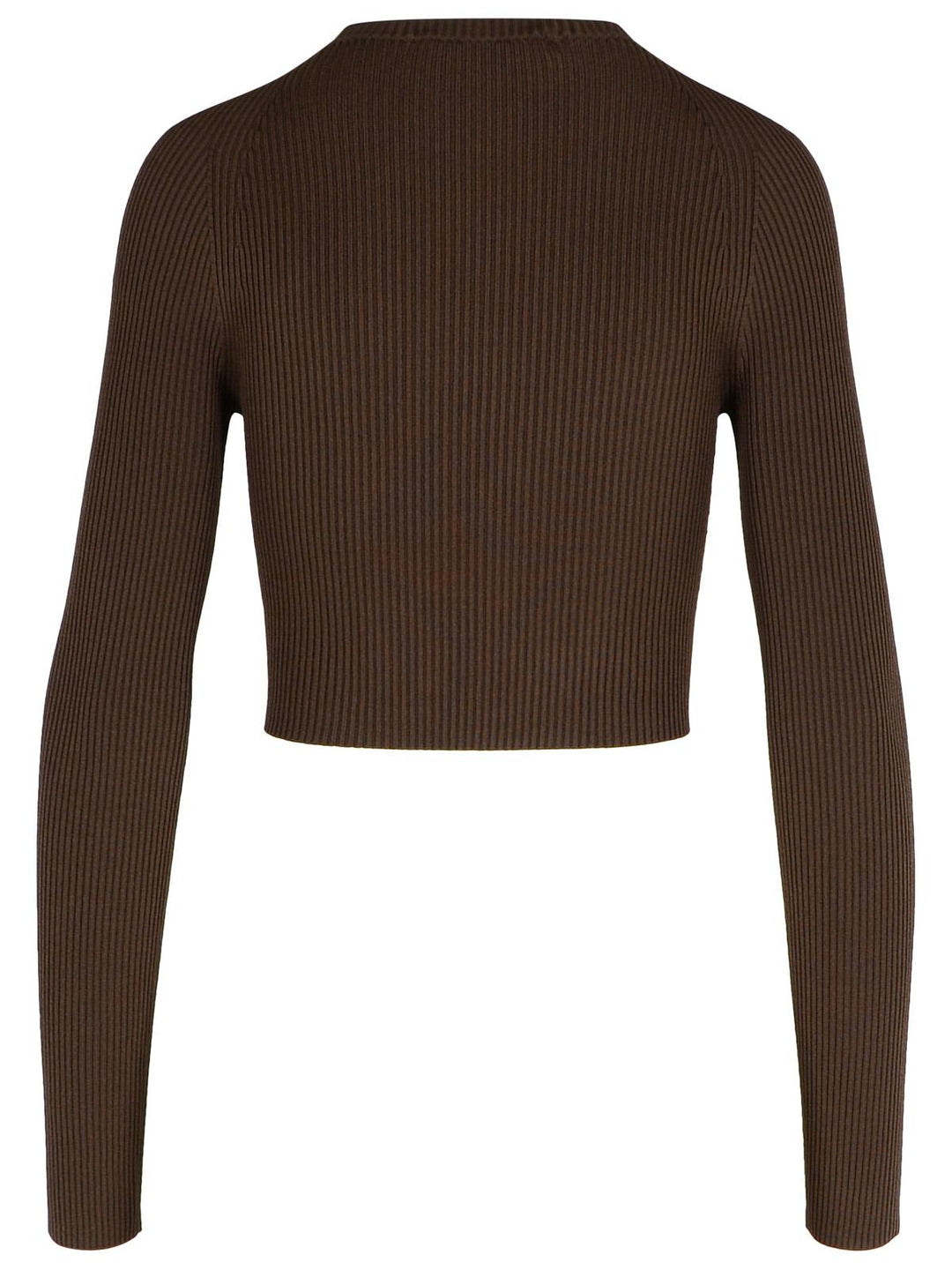 Max Mara 'Ala' Brown Viscose Blend Sweater Women