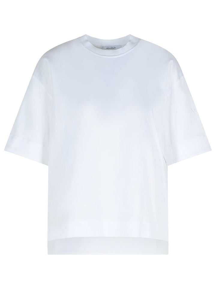 Max Mara 'Estella' White Cotton T-Shirt Women