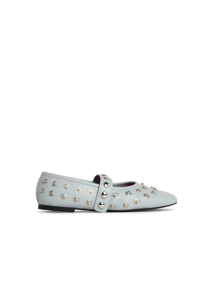 Stella Mccartney Ballerina 'Ryder' In Eco Alter Mat Azzurra Women
