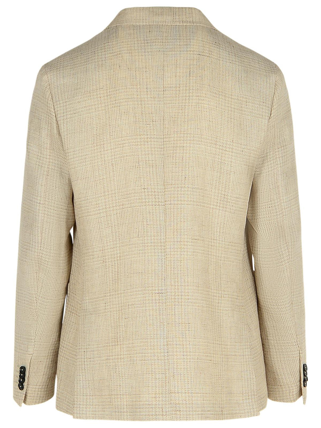 Zegna 'Drop 7' Beige Linen Blend Jacket Men