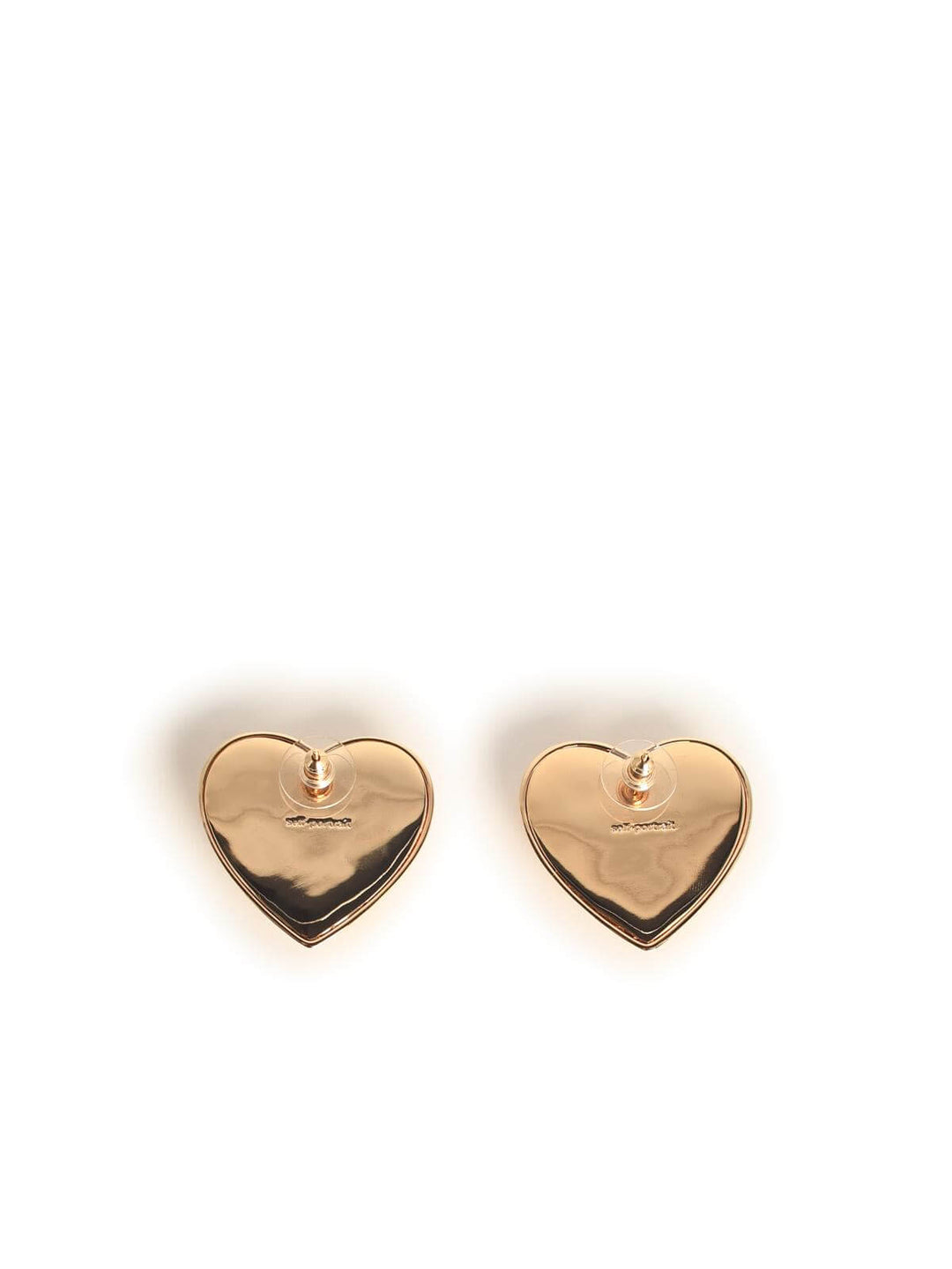 Self Portrait Cuore' Gold-Plated Brass Earrings Women