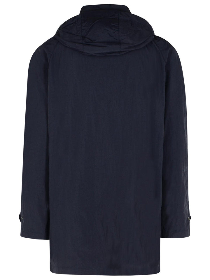 Fay 'Morning' Navy Polyester Parka Men