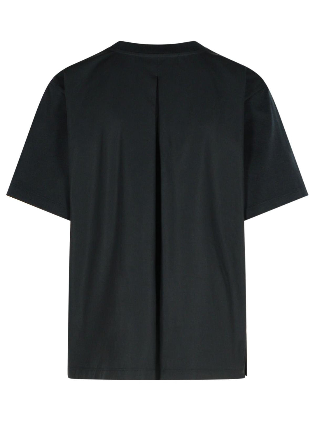 Moncler Black Cotton T-Shirt Women