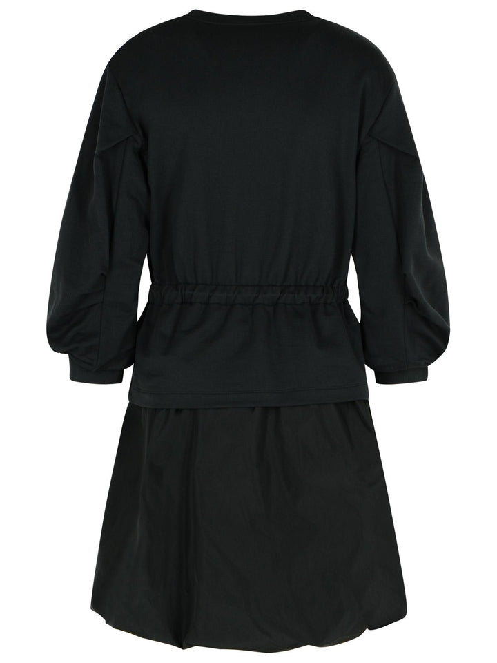 Moncler Black Cotton Dress Women