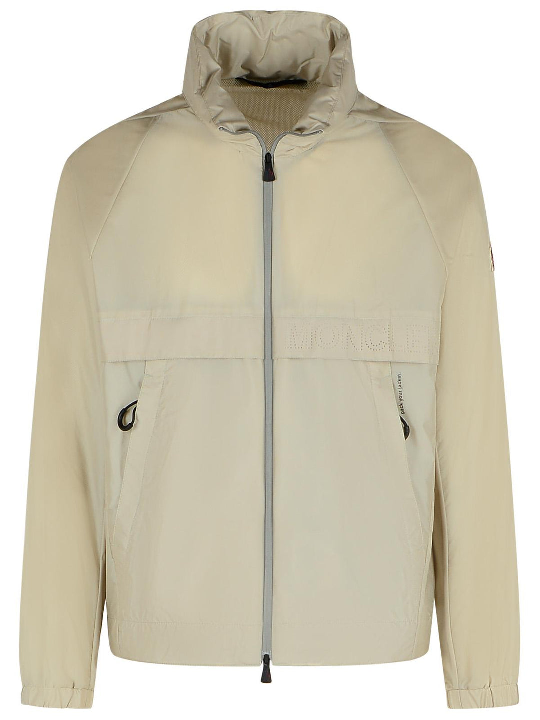 Moncler Grenoble 'Negara' Cream Nylon Jacket Men