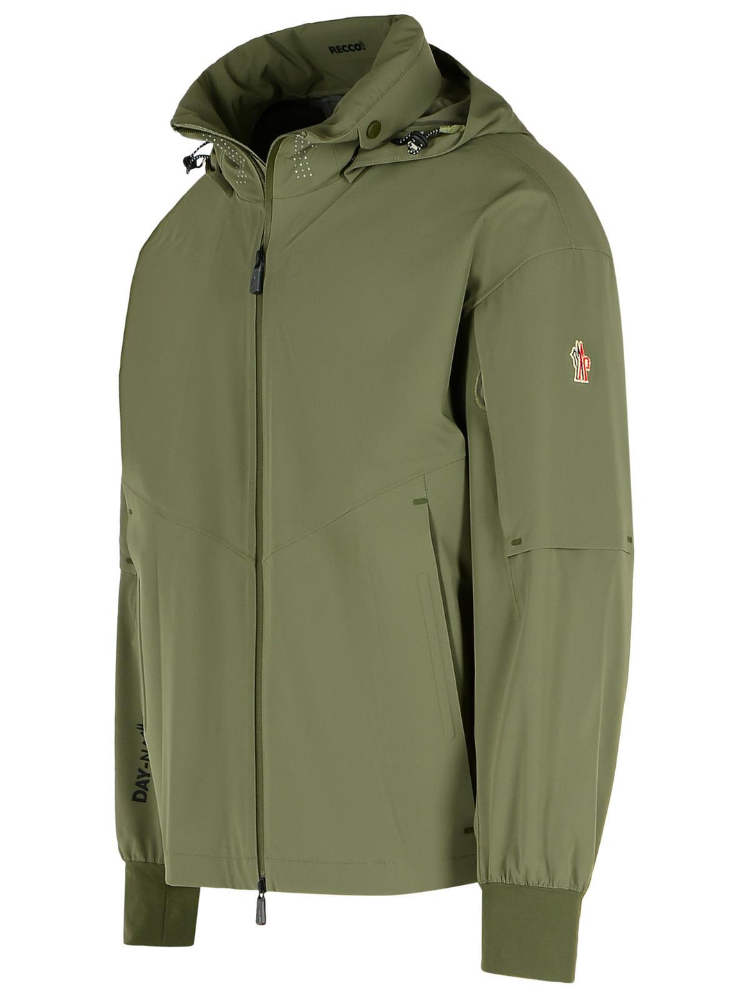 Moncler Grenoble 'Tesso' Green Polyamide Blend Jacket Men