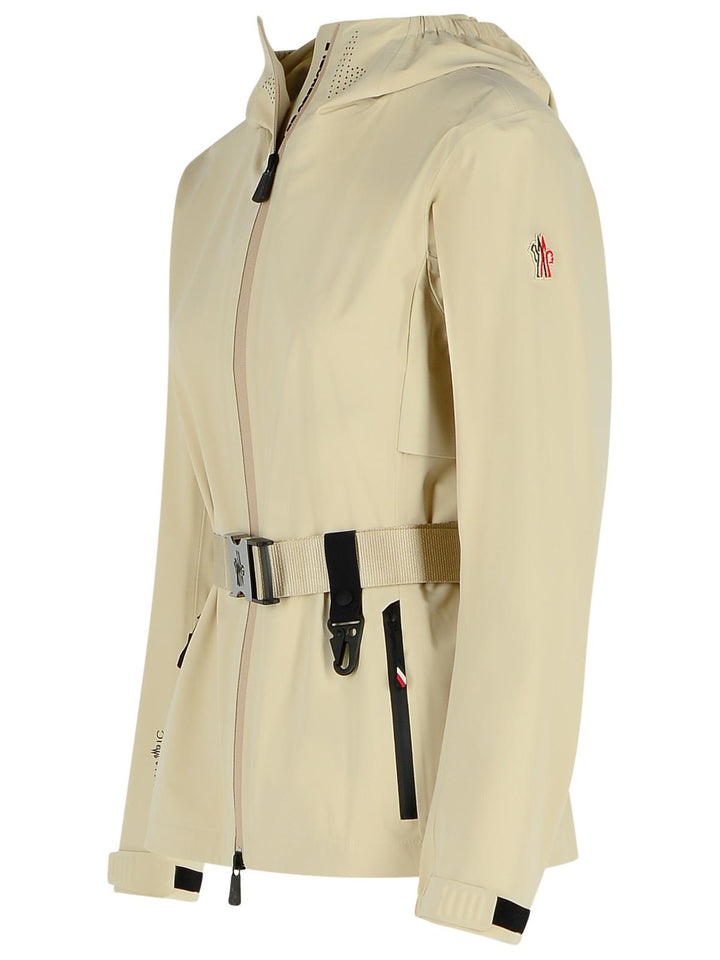 Moncler Grenoble 'Fex' Beige Gore-Tex Jacket Women