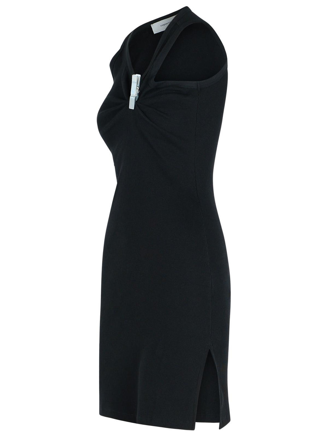 Coperni 'Clip' Black Cotton Dress Women