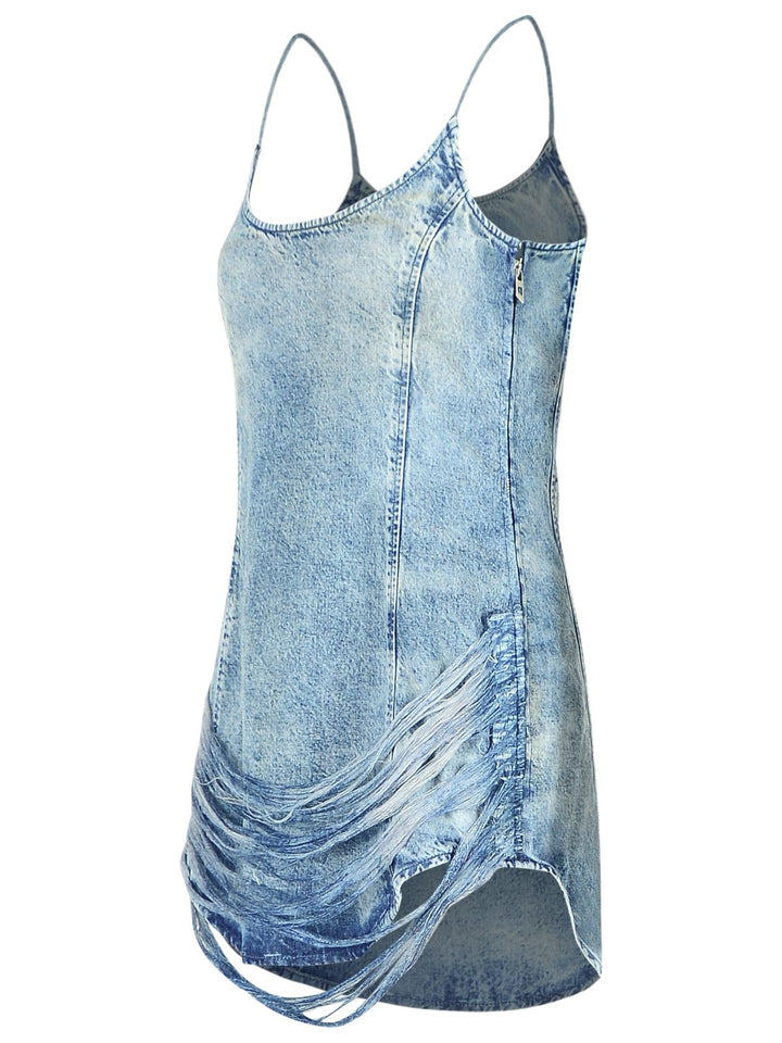 Diesel 'Dra' Light Blue Denim Dress Women