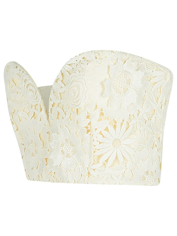 Rotate '3D' White Polyester Corset Women