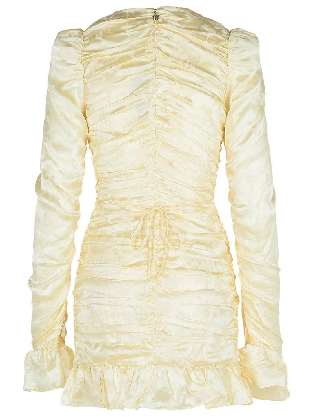 Rotate Ivory Silk Dress Women