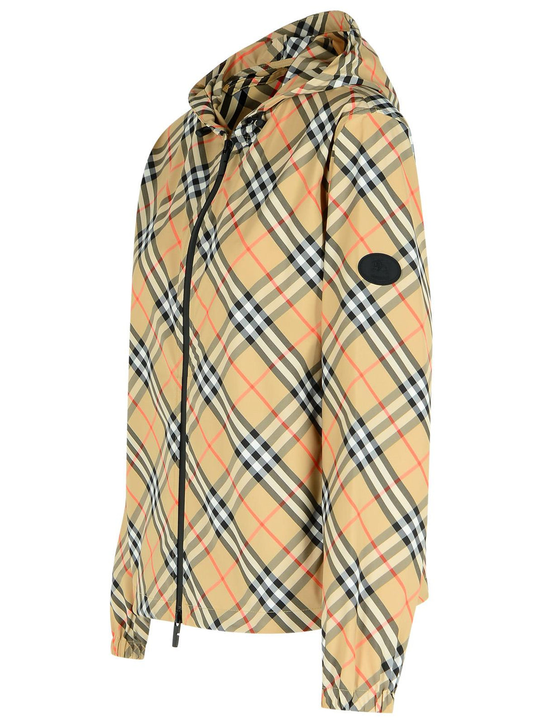 Burberry 'Salcombe' Hooded Jacket In Polyester Sabbia Women