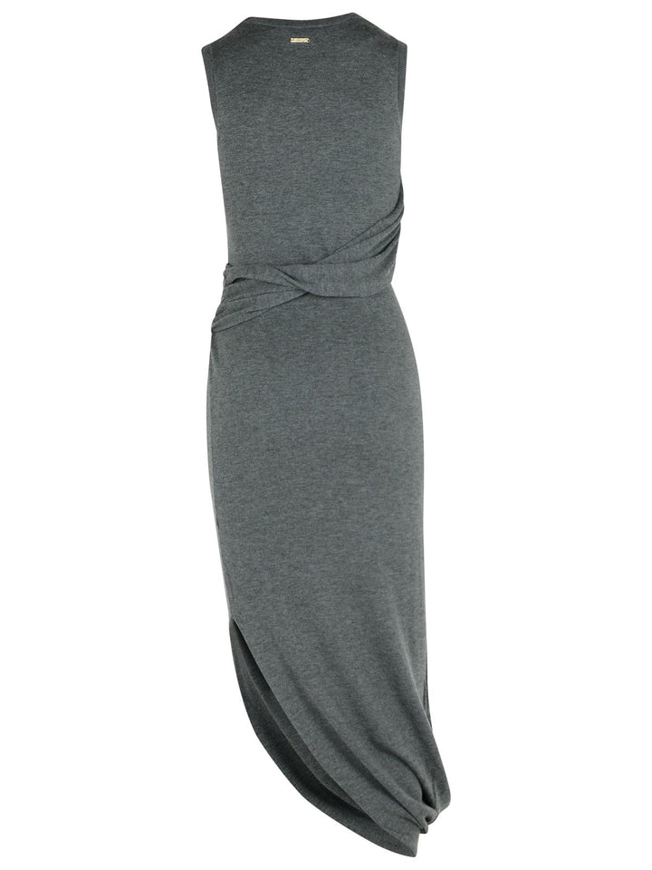 Jw Anderson Grey Wool Blend Dress Women