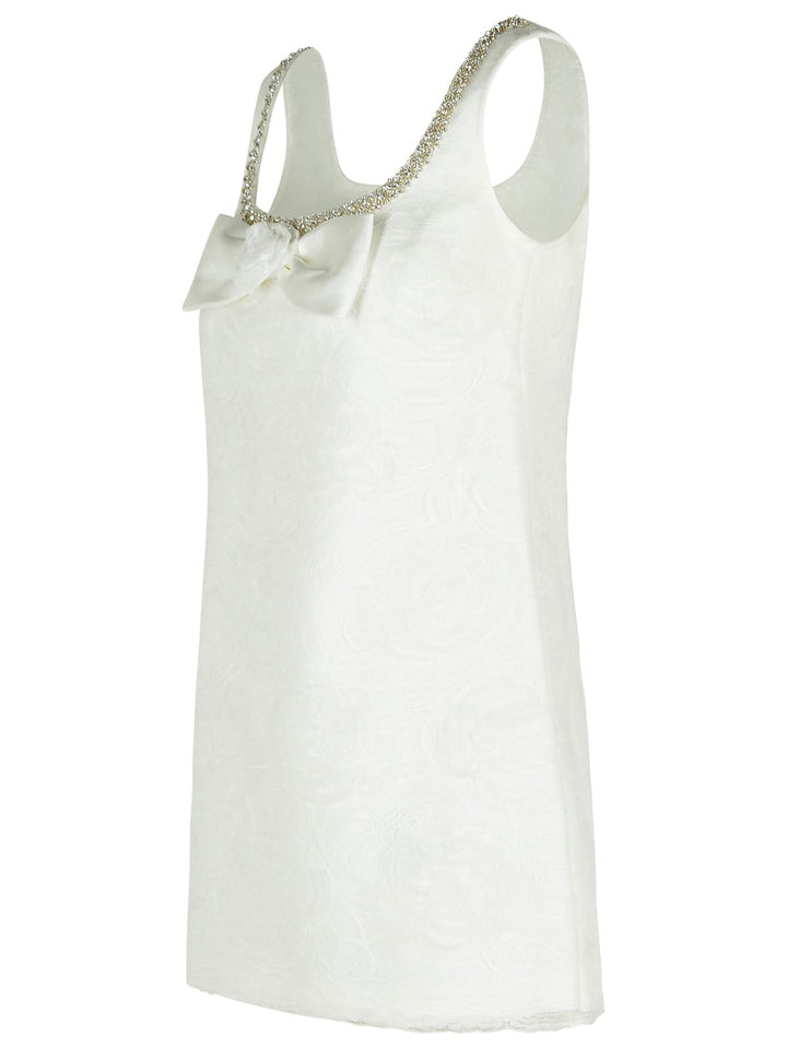 Self Portrait 'Tulle' White Polyamide Dress Women