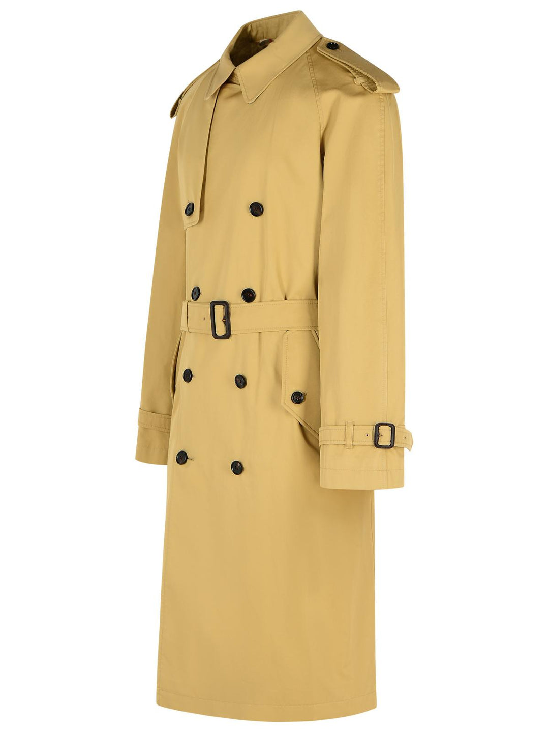 Burberry 'Highbury' Beige Cotton Trench Coat Men