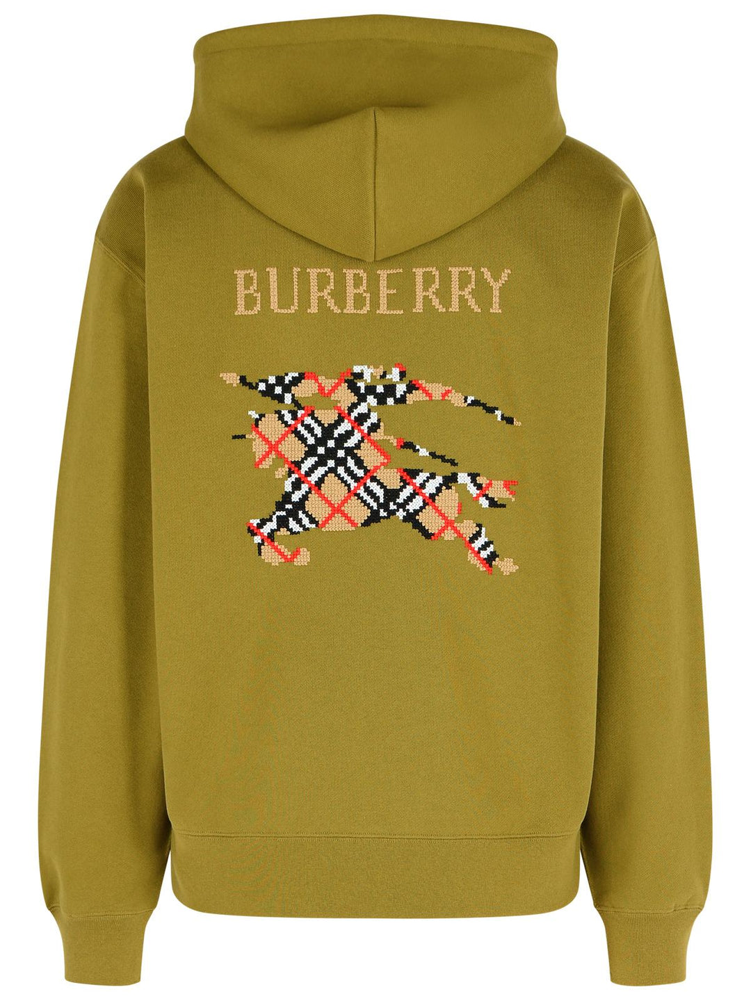 Burberry 'Rory Ck' Green Cotton Sweatshirt Men