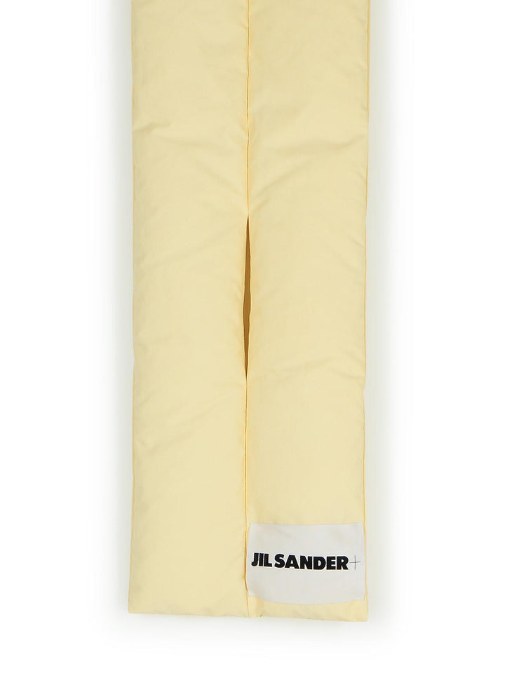 Jil Sander Ivory Polyester Scarf Men