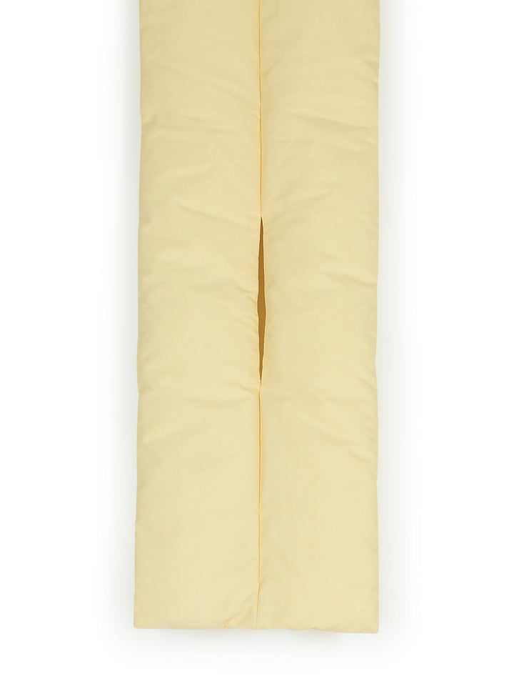 Jil Sander Ivory Polyester Scarf Men