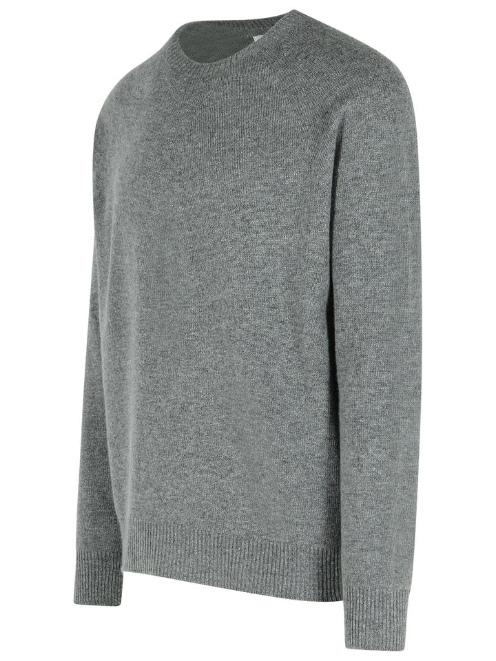 Jil Sander Grey Virgin Wool Blend Sweater Men