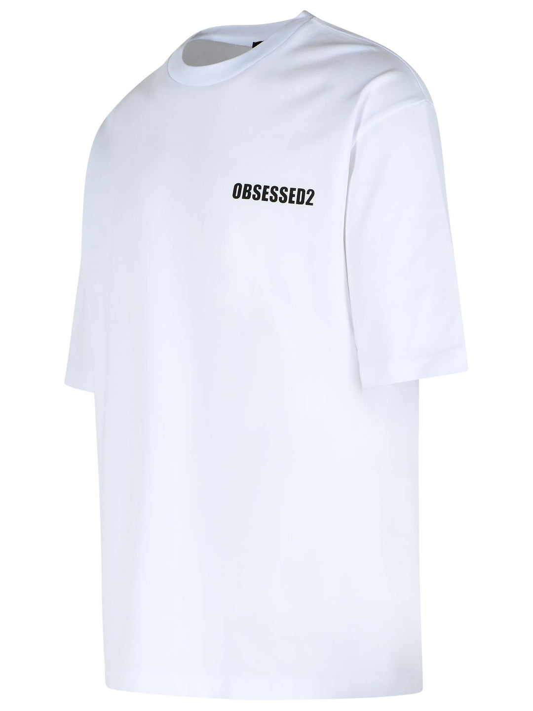 Dsquared2 'Obsessed' Black Cotton T-Shirt Men