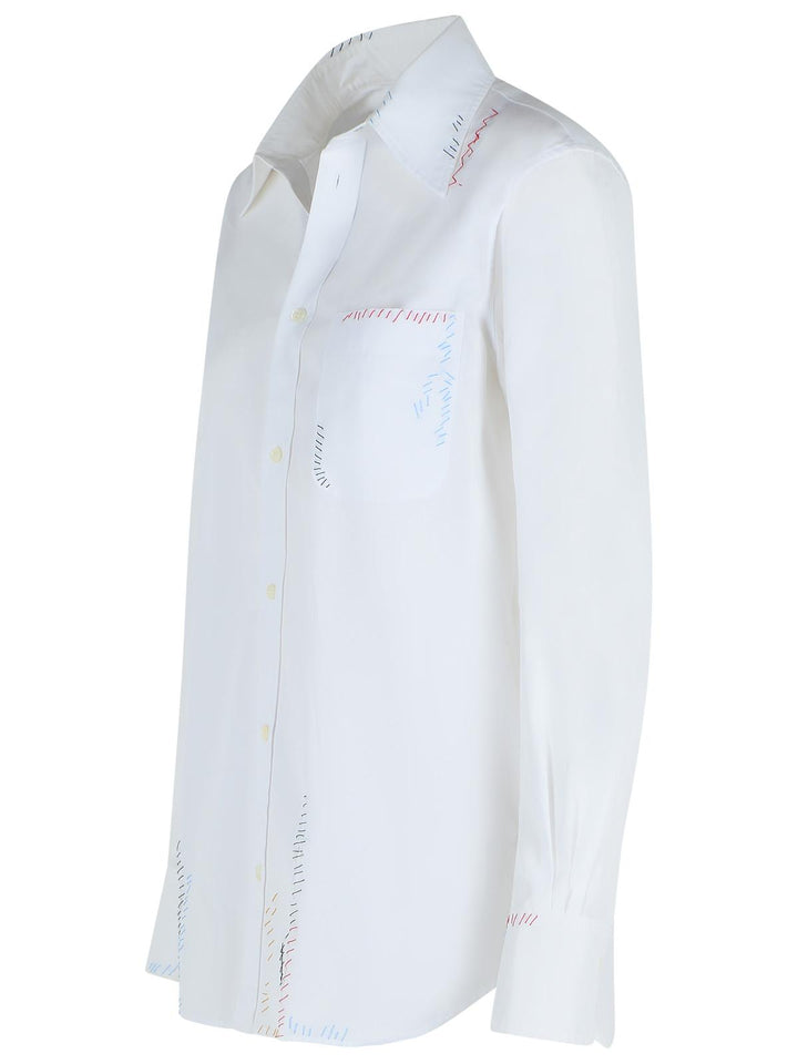 Marni White Cotton Shirt Women
