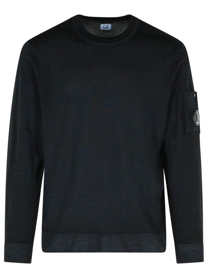 C.P. Company Black Wool Sweater Men