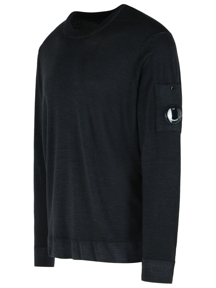 C.P. Company Black Wool Sweater Men
