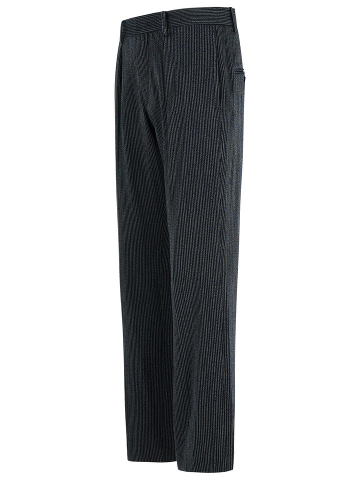 Isabel Marant 'Henda' Black Virgin Wool Blend Pants Women