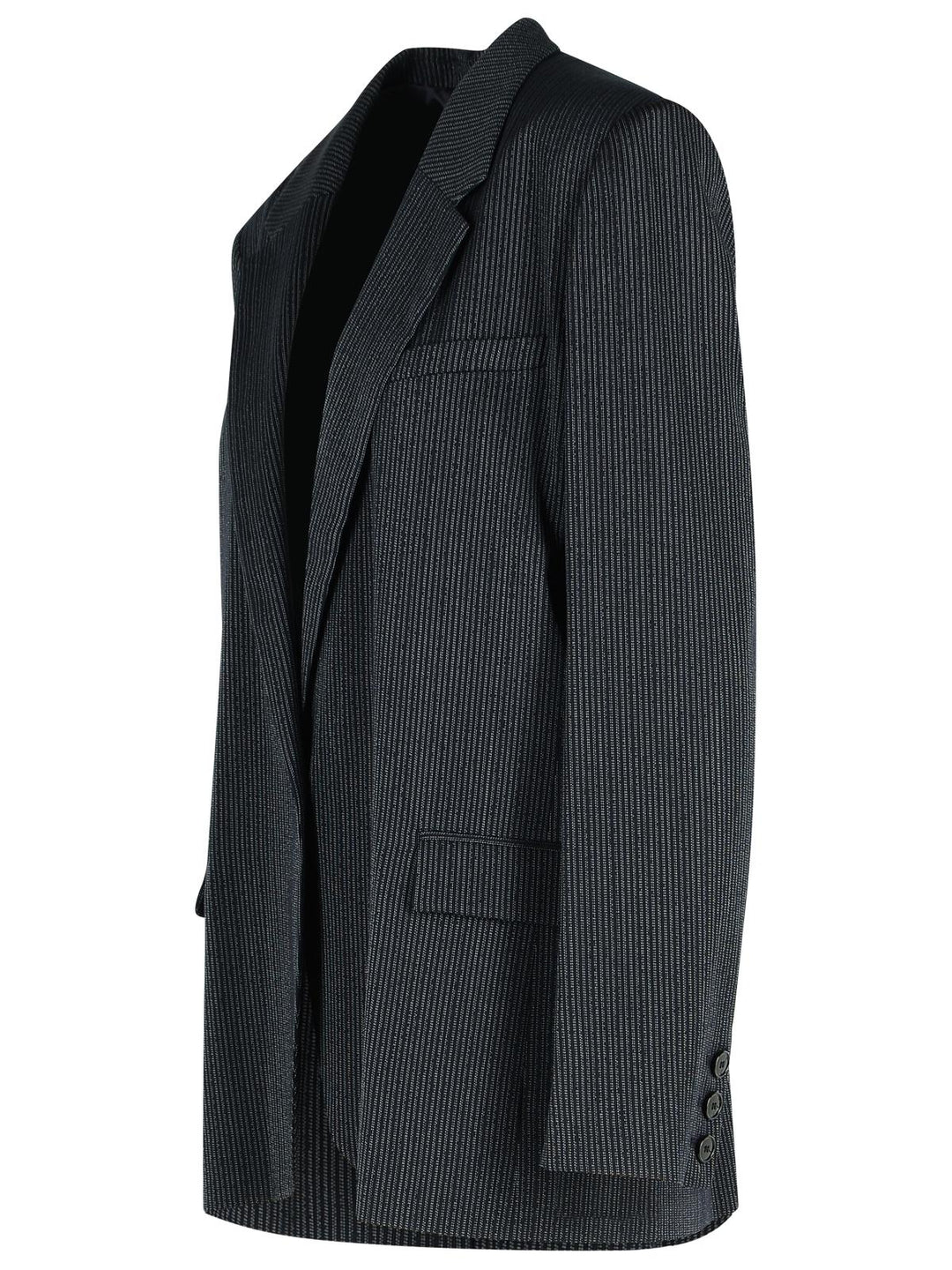 Isabel Marant 'Omelia' Black Virgin Wool Blend Blazer Women