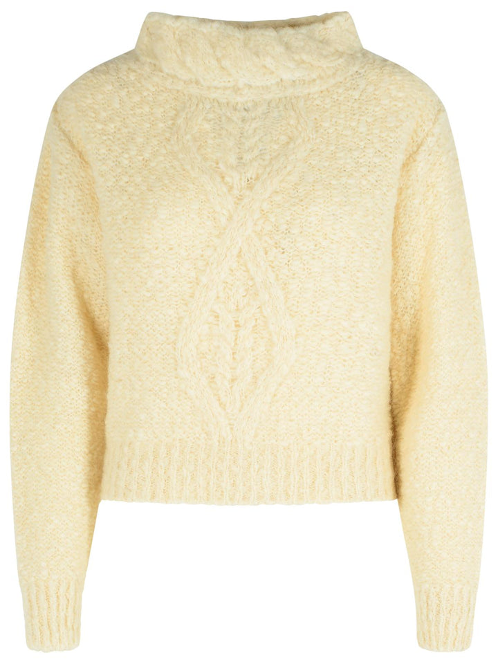 Isabel Marant 'Romane' 'Ecru' Alpaca Blend Sweater Women