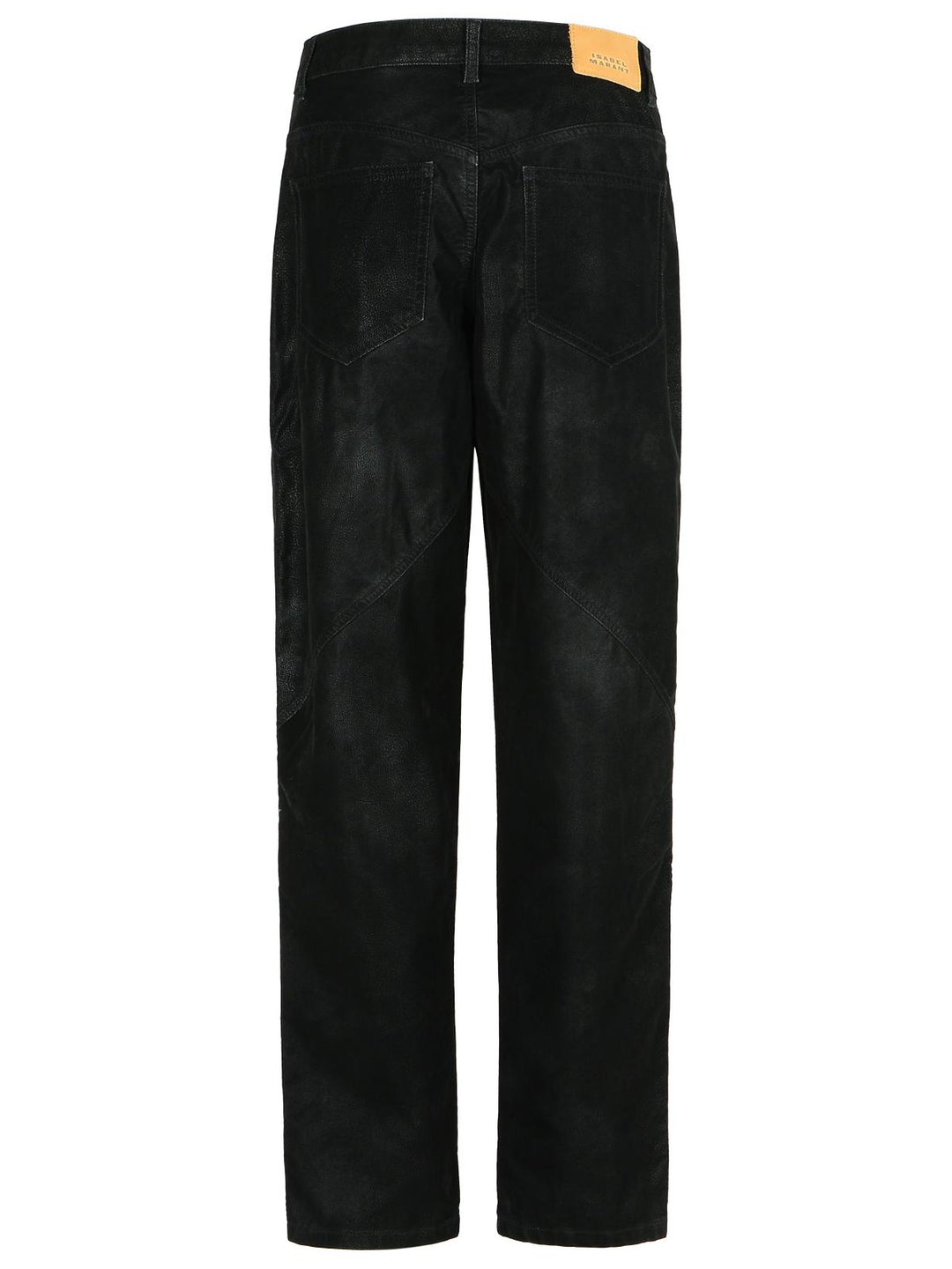 Isabel Marant Etoile 'Kelvina' Black Faux Leather Pants Women
