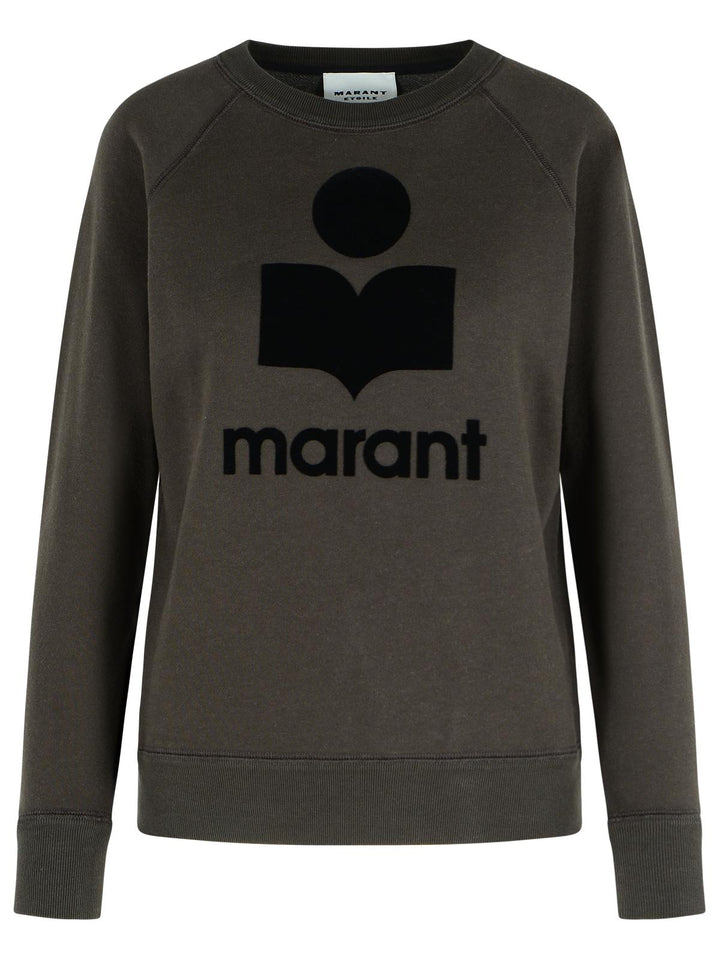 Isabel Marant Etoile 'Millyny' Black Cotton Blend Sweatshirt Women