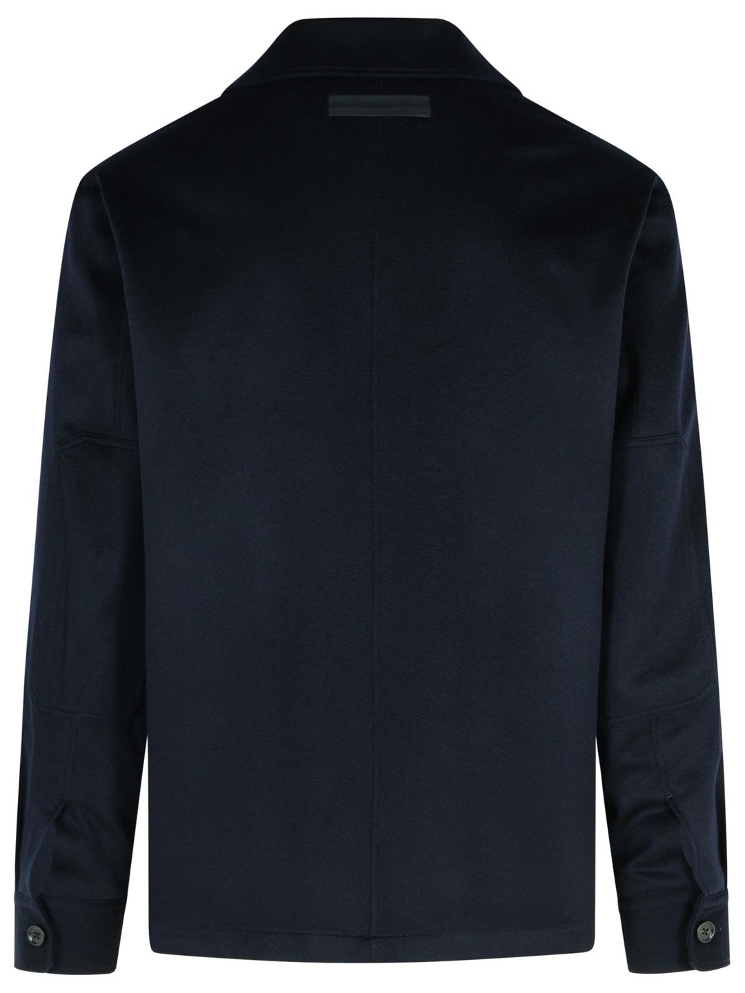 Zegna 'Oasi' Night Blue Cashmere Shirt Men