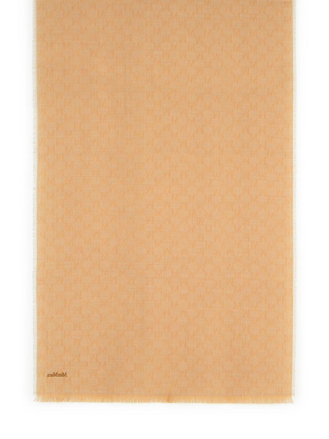 Max Mara 'Magico' Camel Virgin Wool Scarf Women