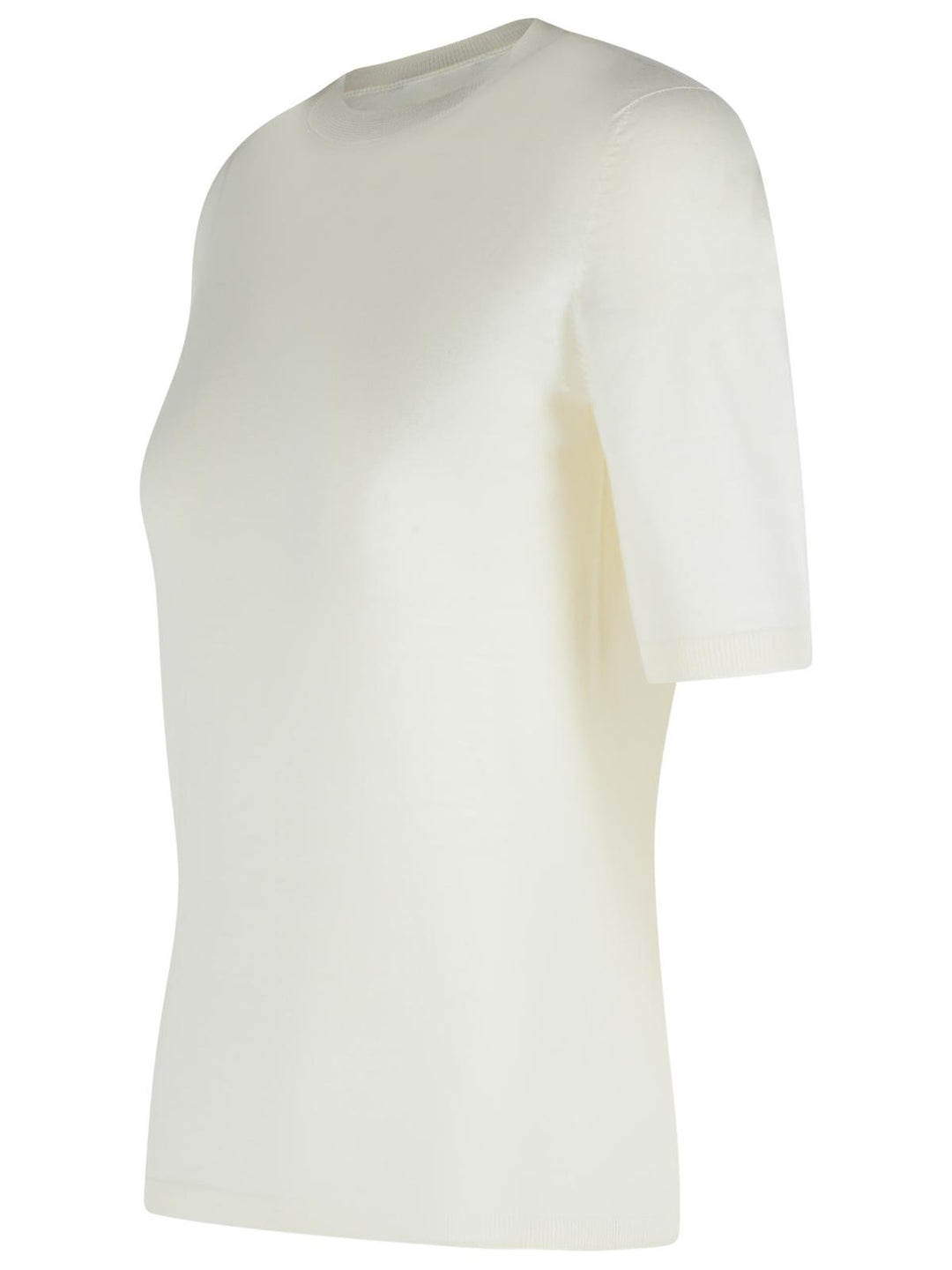 Max Mara 'Gerico' White Virgin Wool Sweater Women