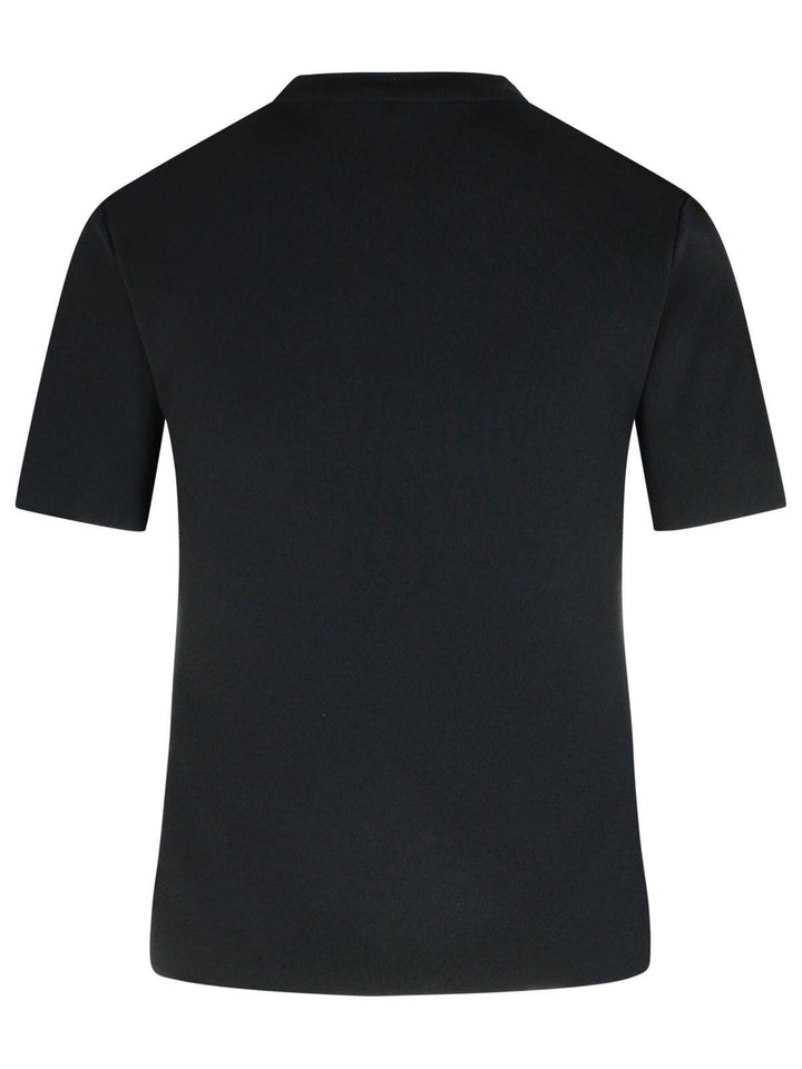 Max Mara 'Adelio' Black Viscose Blend T-Shirt Women