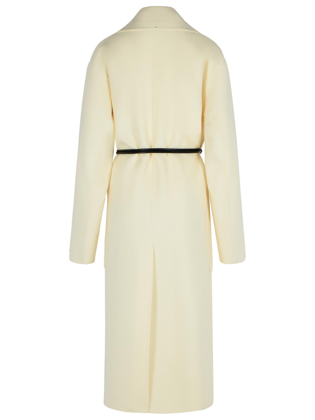 Sportmax 'Abate' Milk Virgin Wool Dressing Gown Coat Women