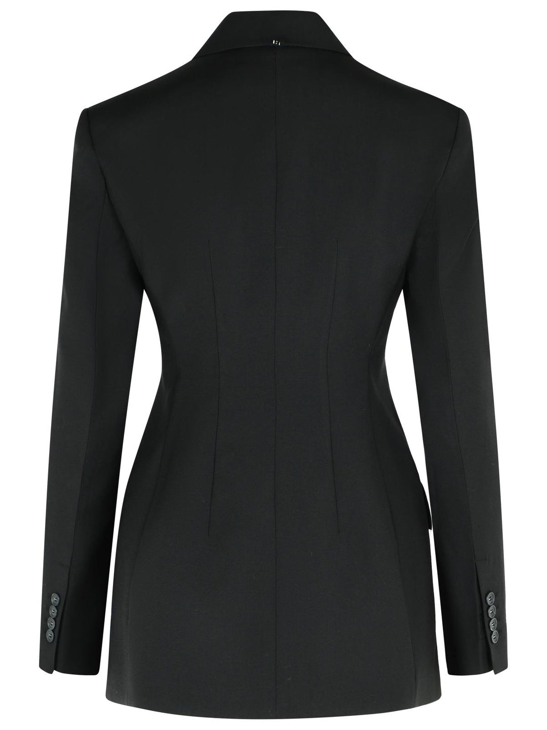 Sportmax 'Adamo' Black Virgin Wool Blazer Women