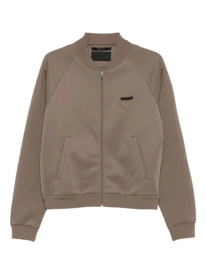 Prada Men Zipped Cardigan