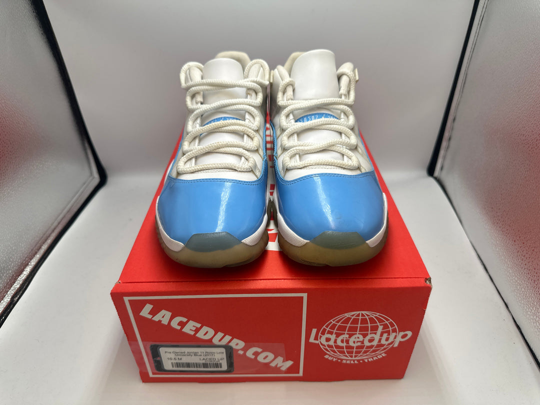 Pre Owned Jordan 11 Retro Low University Blue (2017)
