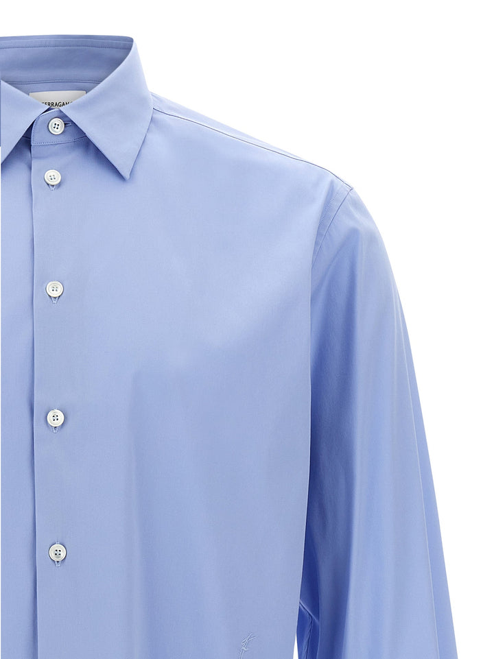 Ferragamo Men Poplin Shirt