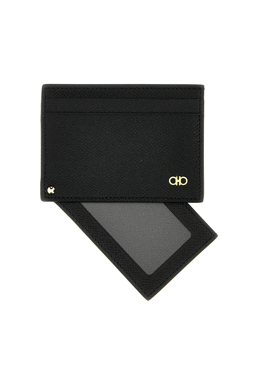 Ferragamo Men 'Gancio' Wallet + Card Holder Set