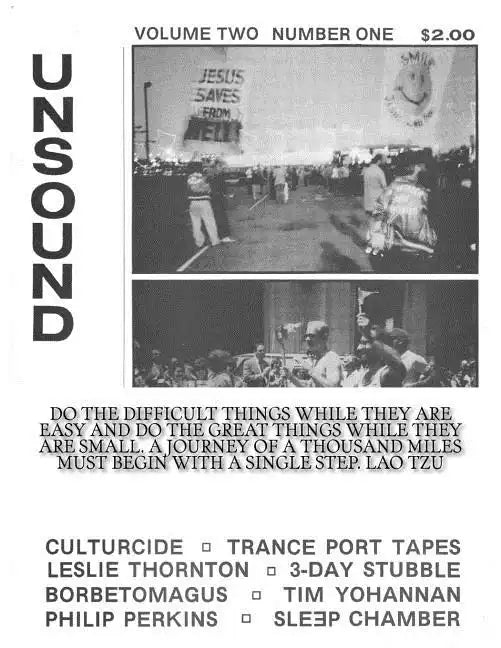 Unsound, Volume 2, #1 - Paperback