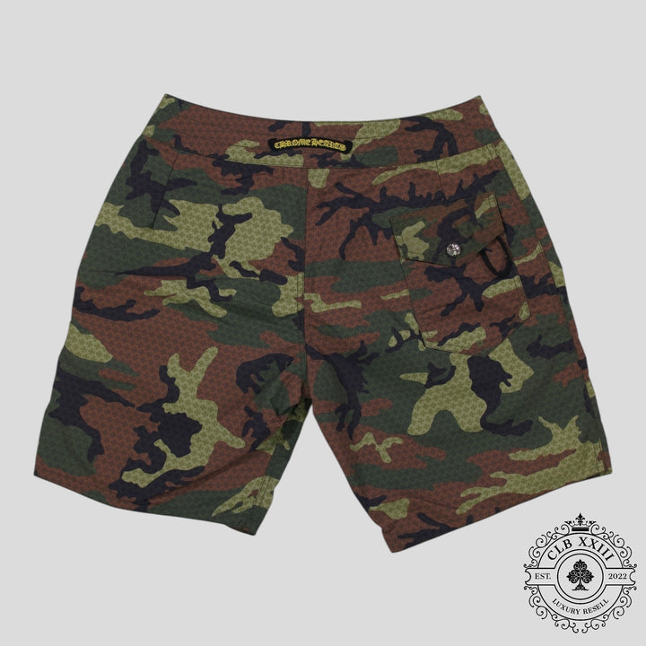 Chrome Hearts Board Shorts in Camo