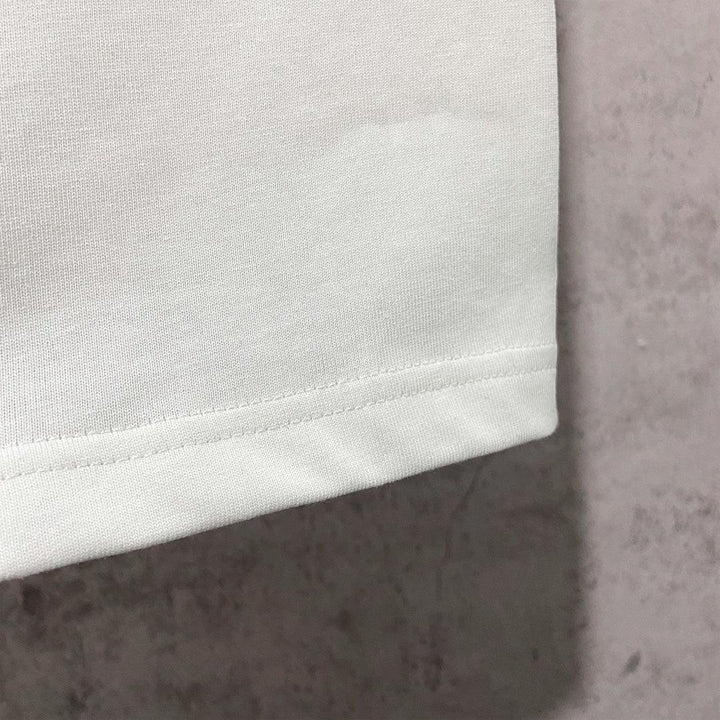 Balenciaga Cream T-Shirt Without Collar