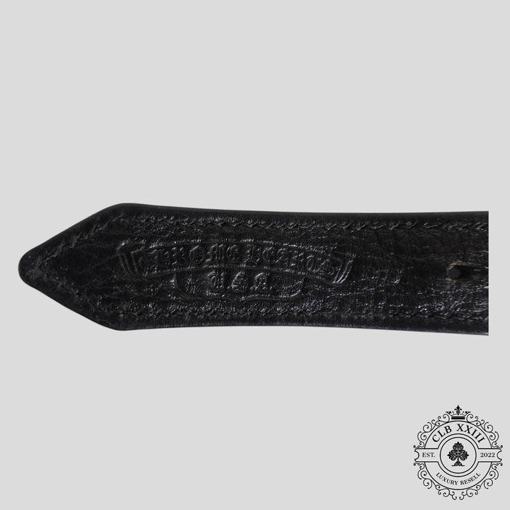 Chrome Hearts Dog Collar in Black