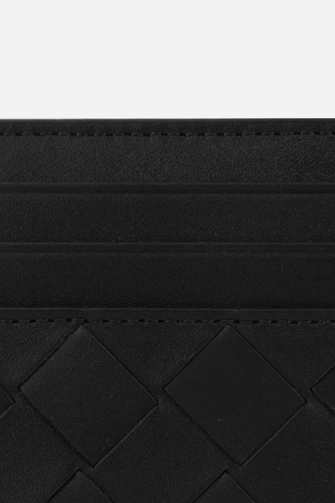 BOTTEGA VENETA Woven Mini Card Holder - FW25