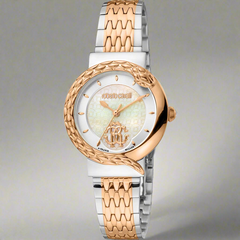 Roberto Cavalli By Franck Muller two tone women's Watches